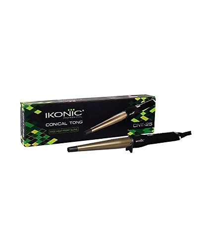 Ikonic CNT25 Conical Tong (Black)-2