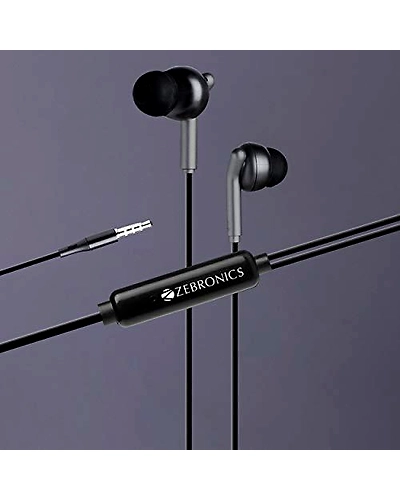 Zebronics Zeb-Bro Wired Earphone: in: Electronics-Zeb-Bro-Zeb-Bro-40.8 g-1