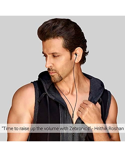 Zebronics Zeb-Calyx, Wired Earphone Comes with 10mm Drivers, 3.5mm connectivity, in-line Microphone ; 1.2 Meter Strong  Long Lasting Cable(Black) Online at Low Prices in India | Zebronics Reviews ; Ra-black-18.5 Centimeters-6.6 Centimeters-1