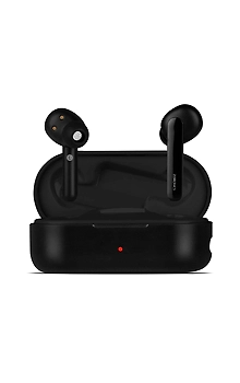 Zebronics Sound Bomb Supporting Bluetooth 5.0 TWS Earphones with Touch Control,Call Function,Voice Assistant ; Upto 18hrs Playback time with Portable Charging case(RED+Black): in: Computers ; Accessor