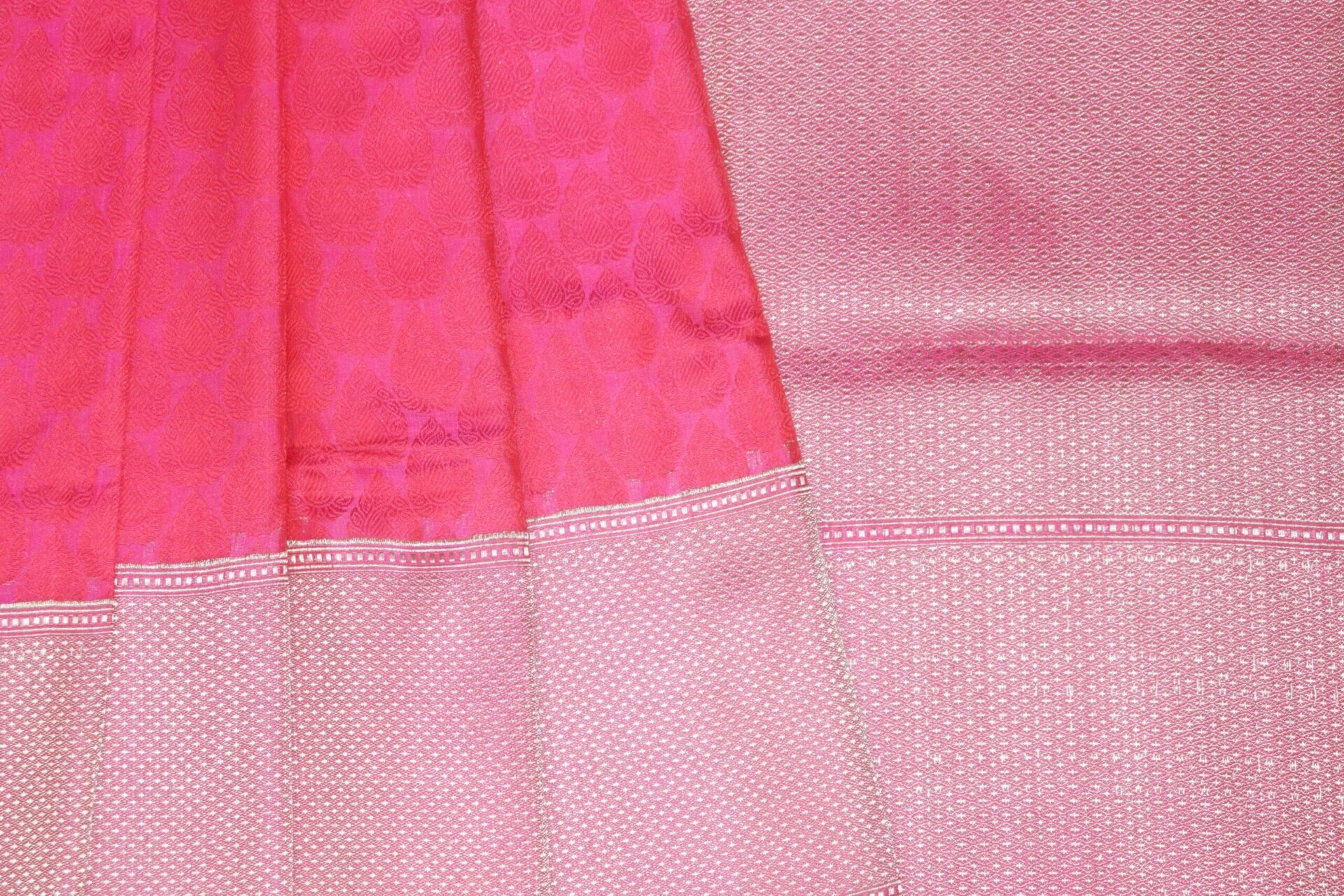 Pink Tanchui Handloom Banarasi Saree-4