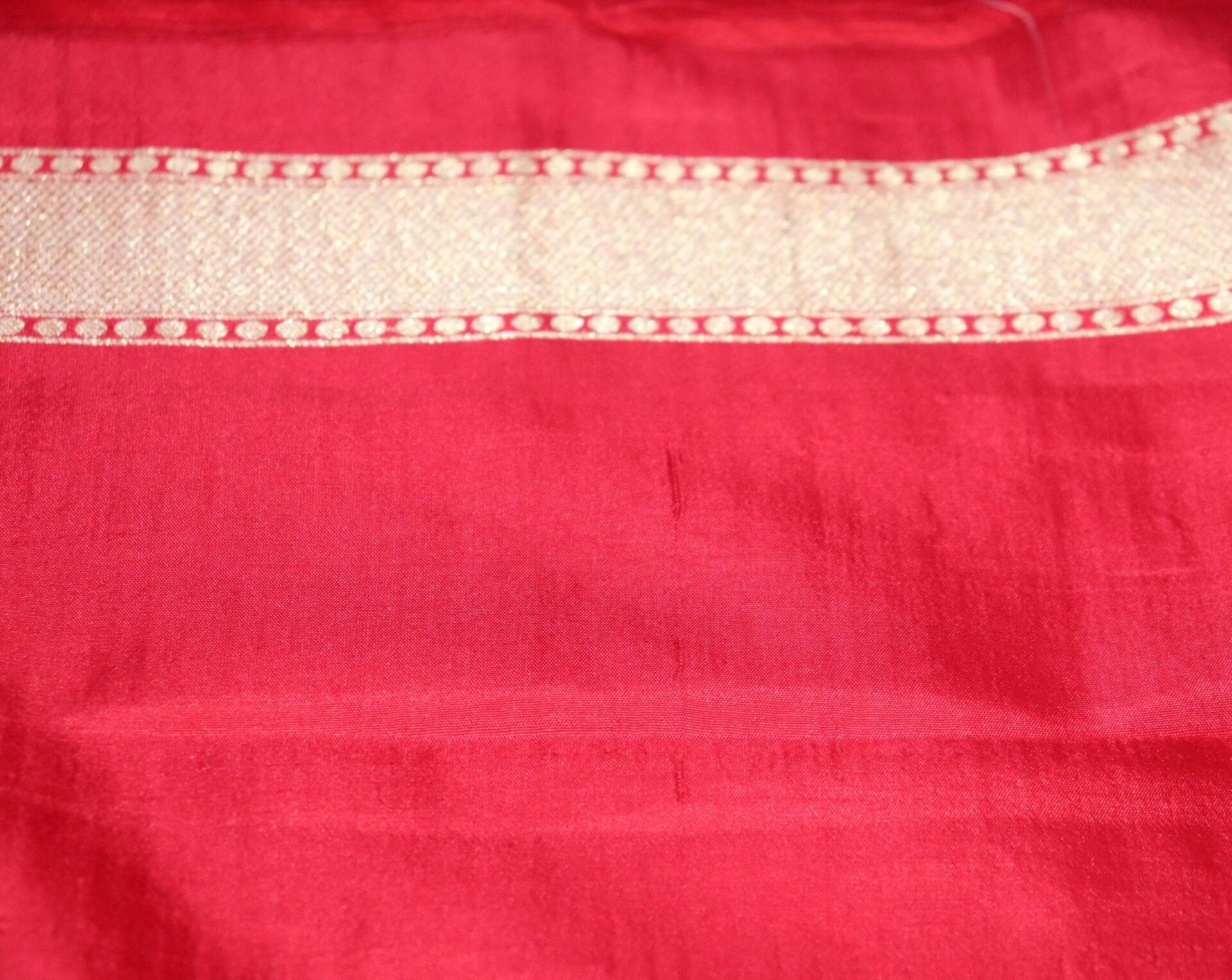 Light Pink Gharcholi Saree Banarasi Handloom Saree-3