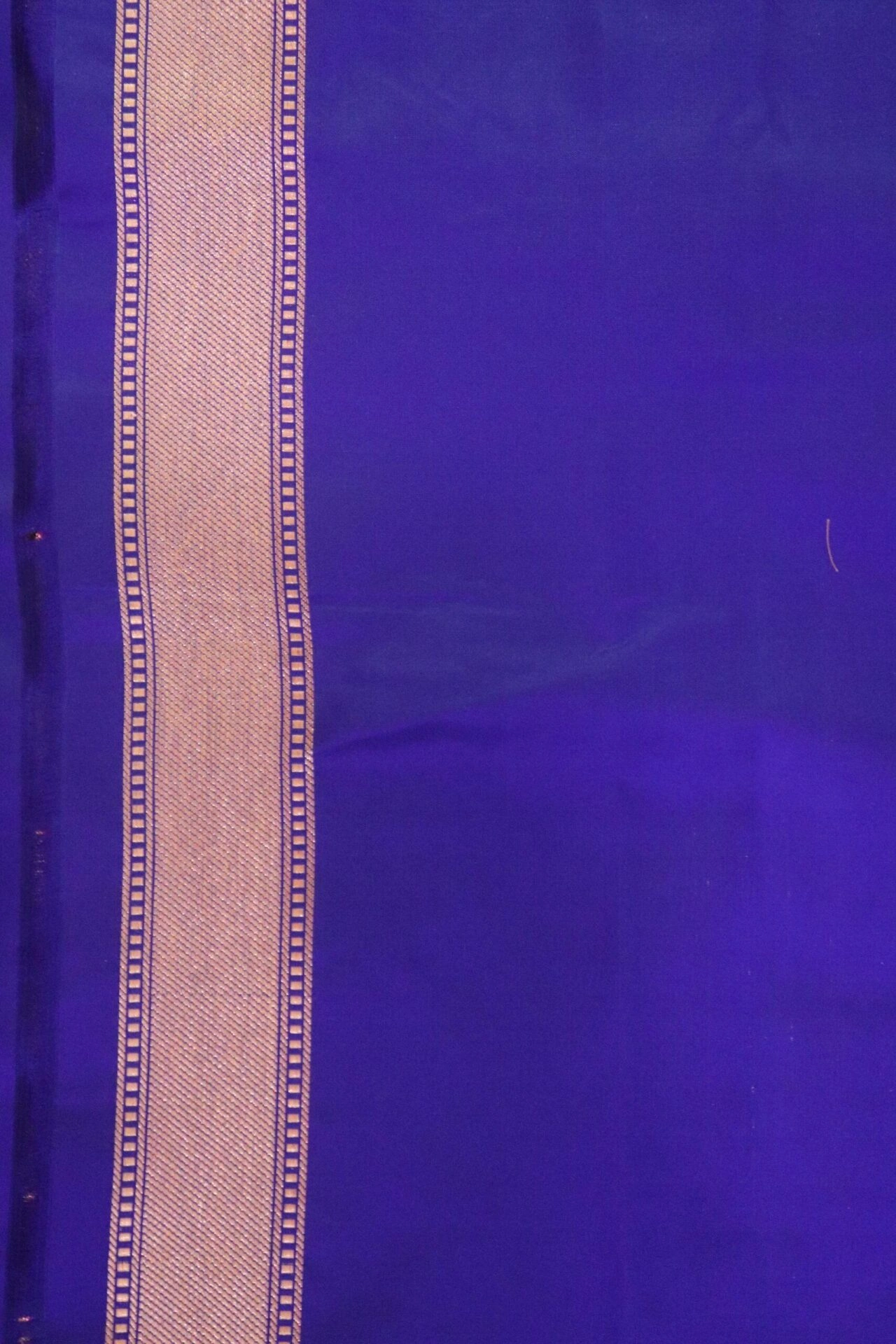 Purple Alfi Border Handloom Banarasi Saree-4