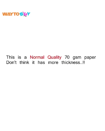 WAYTOBUY 60 Sheets Double Line with Page Number (Dove Design) Assignment or Project Paper For Students 70 GSM Normal Quality (Sheets:60 DVBL1777 GSM:70)-2