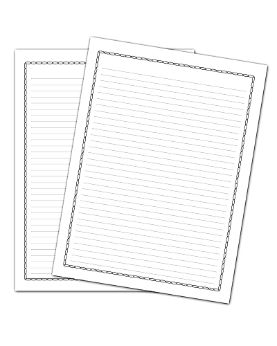 WAYTOBUY Oval Lock Design Black Thin One Side Ruled Assignment / Project Paper / Other Work Paper 60 Sheets 70 GSM For Students (Sheets: 60, GSM: 70, OVLRLD2021)-OVLRLD2021