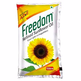 freedom refined sunflower oil - 1l