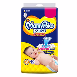 mamy poko standard diaper pants - small: 40 u