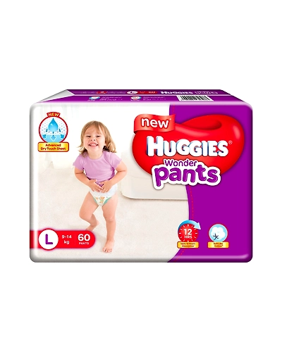Huggies Wonder Pants - Large: 60 U-24