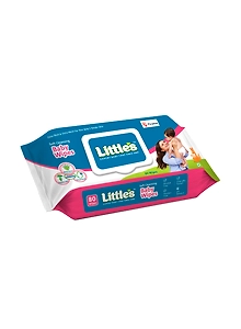 Little's Soft Cleansing Baby Wipe- 80 Wipes
