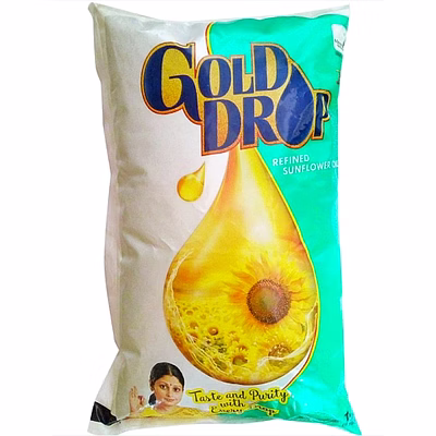 gold drop sunflower oil -1l
