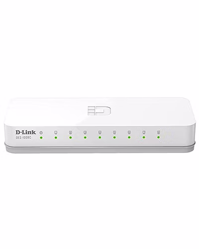 D-Link DES-1008C 10/100 Mbps Unmanaged Switch Network Switch-DES1008C