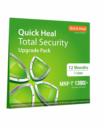 Quick Heal Total Security Renewal Upgrade Silver Pack13-Pack13