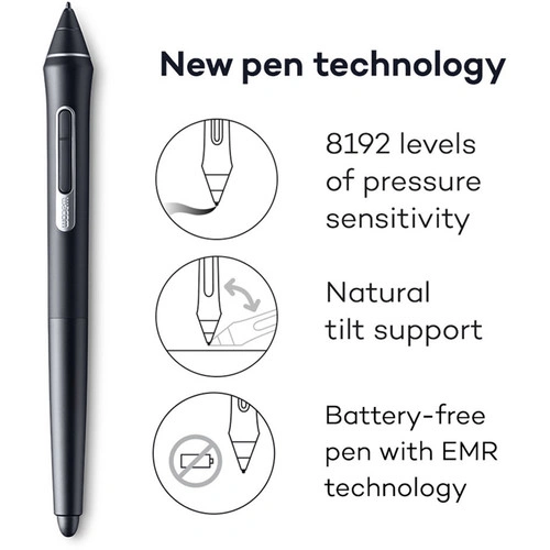 Wacom Cintiq Pro 24 Creative Pen Display – 4K Graphic Drawing Monitor with 8192 Pen Pressure and 99% Adobe RGB (DTK-2420)-6