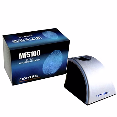 mantra mfs 100 fingerprint scanner - secure your data with precision