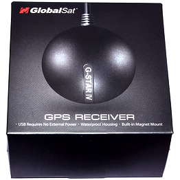 globalsat bu-353s4 usb gps receiver - genuine, high-quality gps device
