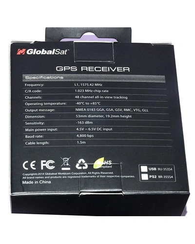 GlobalSat BU-353S4 Cable USB GPS Receiver-1
