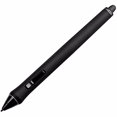 wacom grip pen (kp501e) - ergonomic stylus for professional creativity