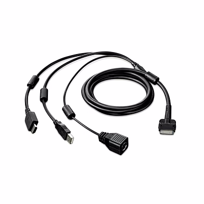 wacom high-quality 3-in-1 cable for interactive pen displays - compatible with dtk-1651 / dth-1152