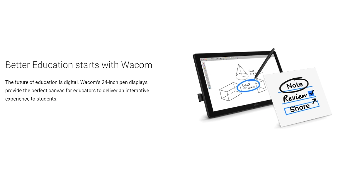 Better Education Start With Wacom