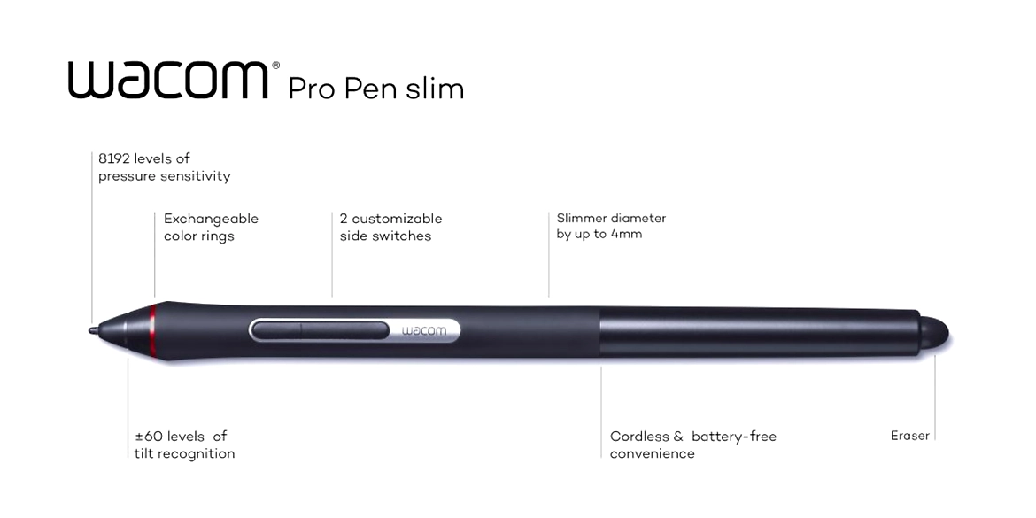New Pro Pen slim joins Wacom’s professional pen portfolio