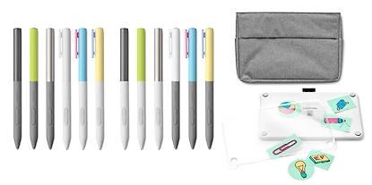 All the customization options and accessories available for the new Wacom One