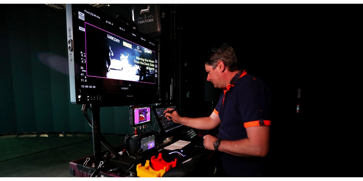 Using Wacom Cintiq Pro on-set for cinematography
