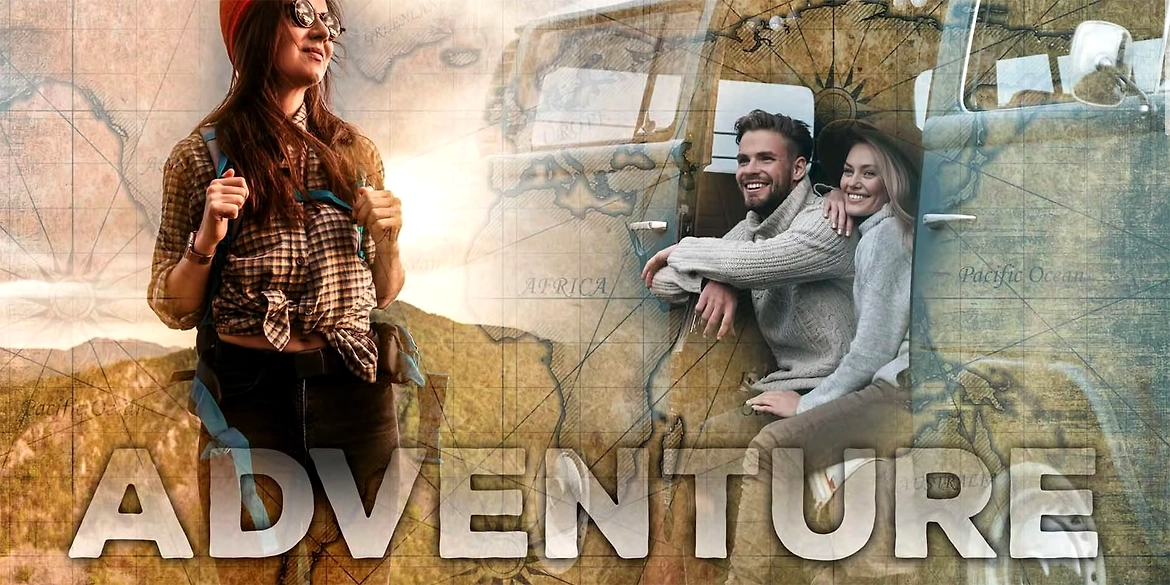 How to build an impressive blended photo collage in Adobe Photoshop