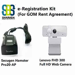 secugen e-registration kit (for online rent agreement)