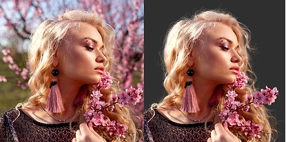 How to cut out hair from a busy background in Adobe Photoshop