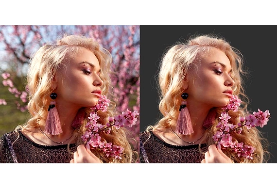 How to cut out hair from a busy background in Adobe Photoshop