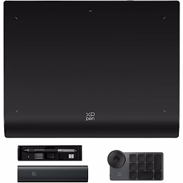 xp pen xppen wireless drawing tablet deco pro lw gen2, 11 inch bluetooth computer graphics tablet with x3 pro stylus & mini key-dial, digital drawing pad for animation, digital art, video editing (11-inch)