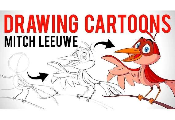 How to draw a cartoon in seven steps: a tutorial from Mitch Leeuwe and Proko