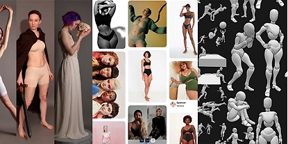 The best free pose references for artists