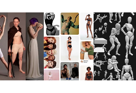 The best free pose references for artists