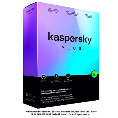 kaspersky plus (internet security) 1 user 3 year