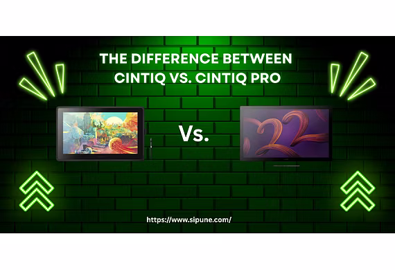 The Difference Between Cintiq vs. Cintiq Pro