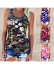 2019 New Fashion Camouflage Dog Paw Print T-Shirt Women Sleeveless Tshirt Top Femme Funny Tumblr Kyliejenner streetwear tops