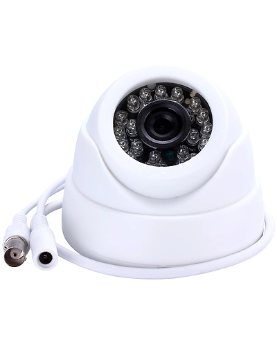 HAMROL CCTV Camera 1/3 Color CMOS Real 700TVL High Resolution 24 LED Nightvison Indoor Dome Camera Analog Security Camera-4000960782614