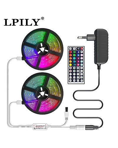 Waterproof RGB Led Strip Light 5M 10M 15M 5050 LED DC12V Flexible Ribbon Tape 2835 LED Strips Holiday Decorative luces Lighting-1000007935832