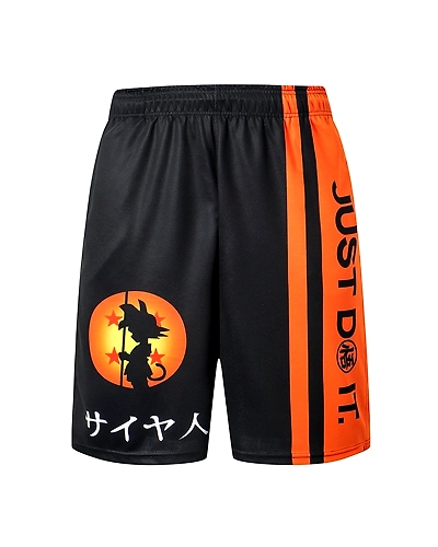 2020 New dragon ball z GOKU Loose Sport Shorts Men Cool Summer Basketball Short Pants Hot Sale Sweatpants No belt-33007829574