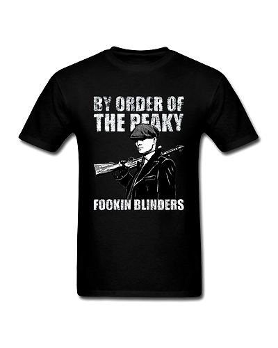 Men T Shirt Peaky Blinder Tops &amp; Tees Funky Shelby 3D Print Short Sleeve Pure Cotton Student T-shirt England Style Tshirt-32966298623