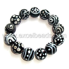 Fancy Glass Beads for Bracelets