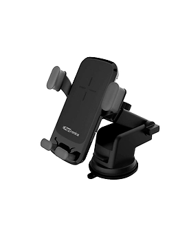 Portronics POR-044 Charge Clamp Wireless Car Mobile Charger Cum Mobile Holder (Black) Visit the Portronics Store