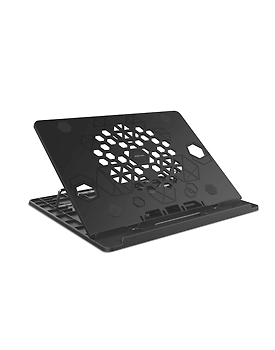 Portronics POR-230 My Buddy Hexa Portable Laptop Stand (Black)