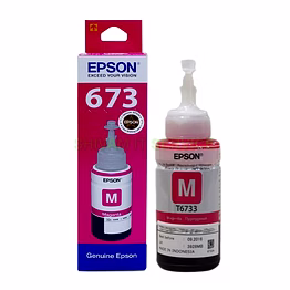 original epson ink bottle- 673, magenta c13t673398