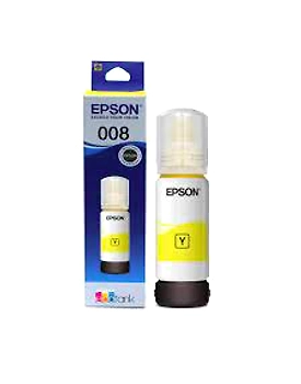 Original Epson Yellow 70ML Ink Bottle 008 YELLOW (C13T06G498)