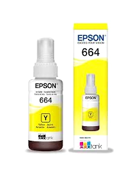Original EPSON YELLOW (664) 70ML INK BOTTLE T6644 C13T664498