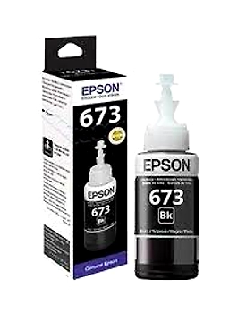 Epson Original 673 (T6731) Black Ink Bottle 70ML C13T673198
