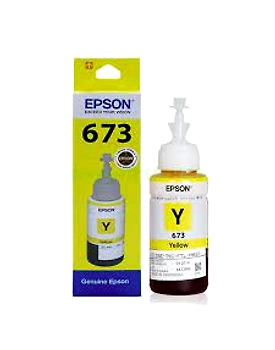 Epson Original 673 (T6734) Yellow Ink Bottle 70ML C13T673498