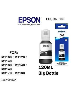 ORIGINAL Epson 005 120ML Black Ink Bottle (C13T03Q198 ))